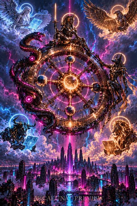 La Rueda de la Fortuna — Cyber Arcana