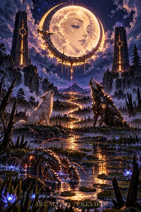 La Luna — Cyber Arcana