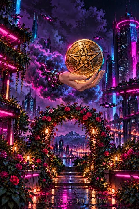 As de Oros — Cyber Arcana