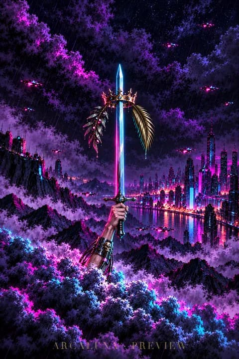 As de Espadas — Cyber Arcana